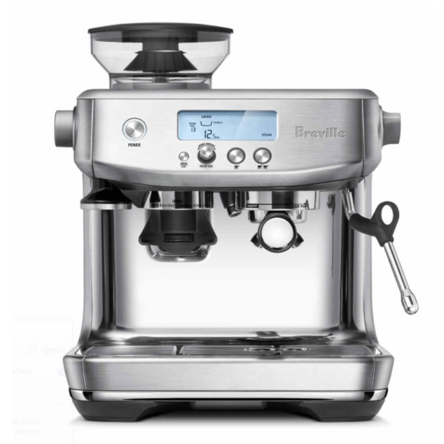 breville bes870xl barista express espresso machine brushed stainless steel black friday