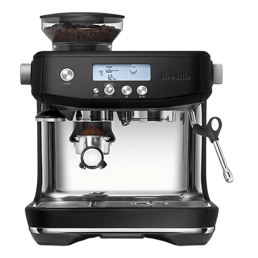 Black Asobu Semi Pro Espresso Machine Built in Grinder 