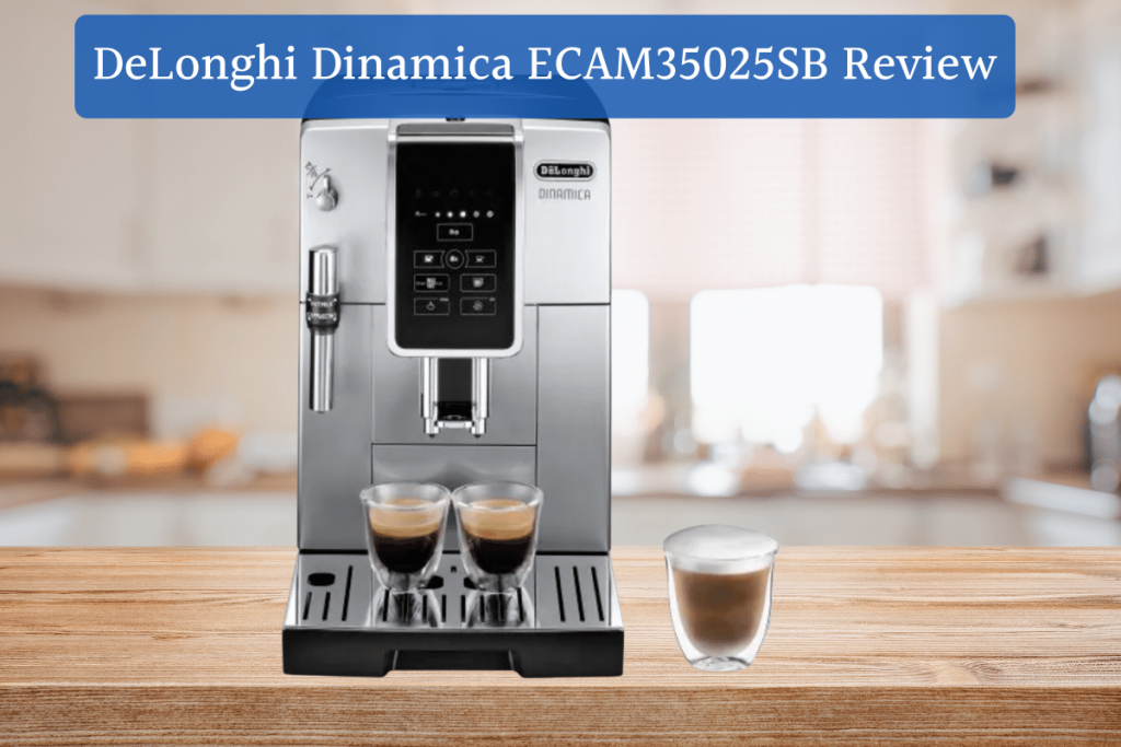 De'Longhi White Dinamica Espresso Machine with Iced Coffee and Manual Milk  Frother + Reviews