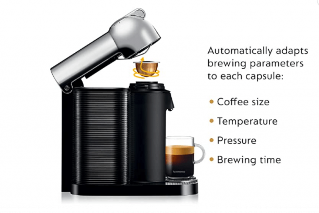 How does a Nespresso Machine work - VertuoLine system