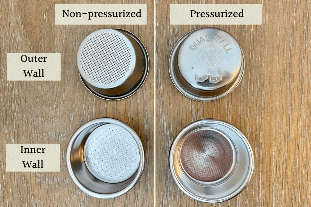 pressurized vs non-pressurized baskets