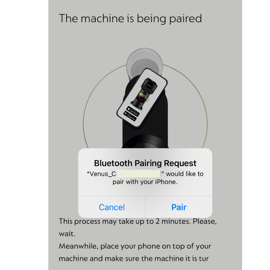 Very important question, does the vertuo plus have Bluetooth capabilities?  Bc I can't get it to pair in the app : r/nespresso