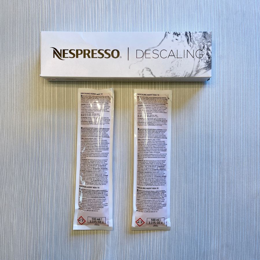 a nespresso descaling solution