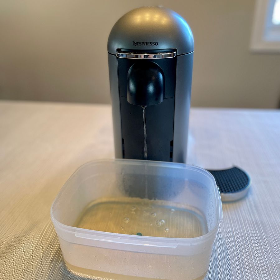 Running A Cleaning Cycle On A Nespresso