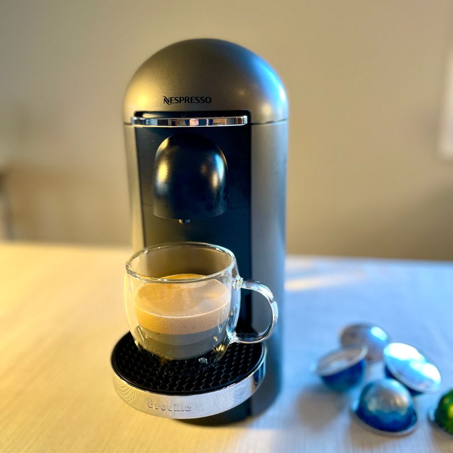 a Nespresso machine