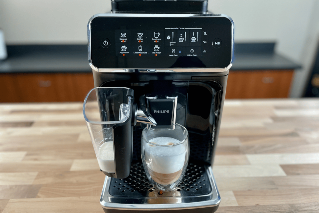 menu fell shut Philips 3200 LatteGo Review: Easy And Solid Super Automatic Espresso Machine