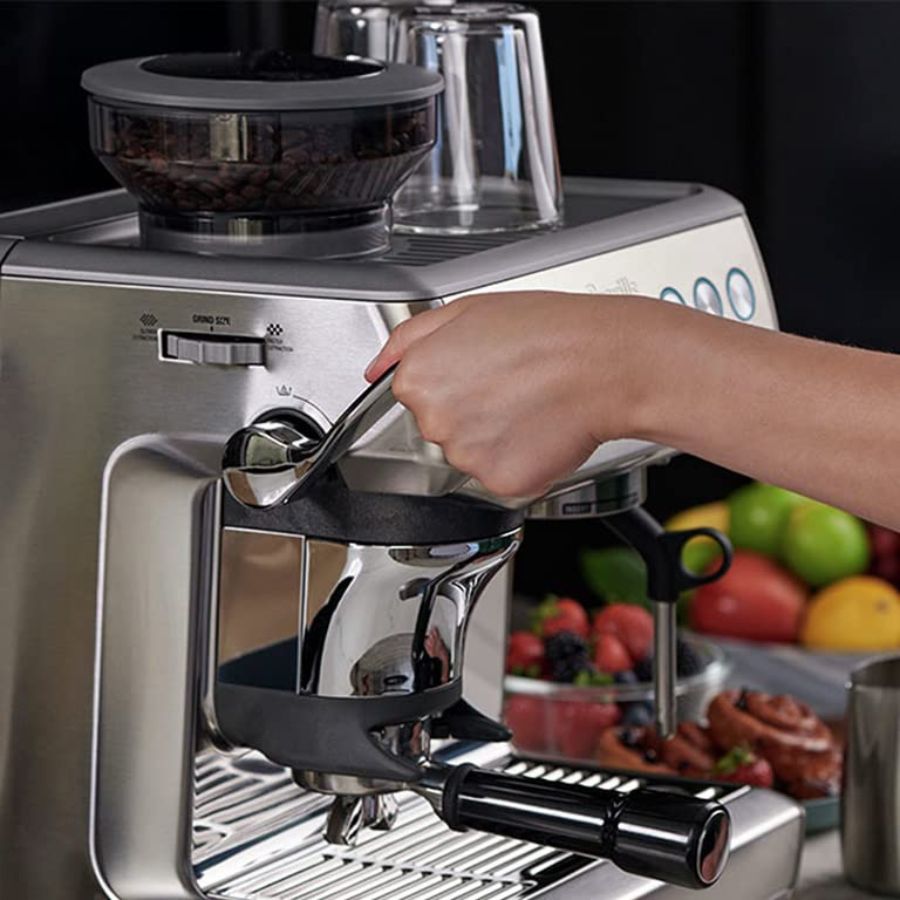 breville barista express impress assisted tamping