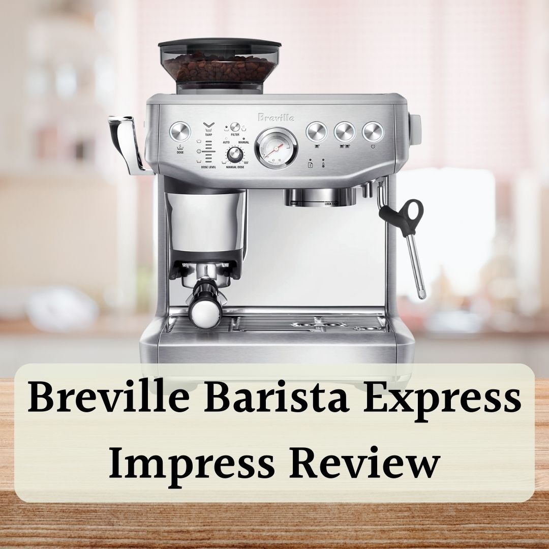 Breville Barista Express Impress Brushed Stainless Steel Espresso