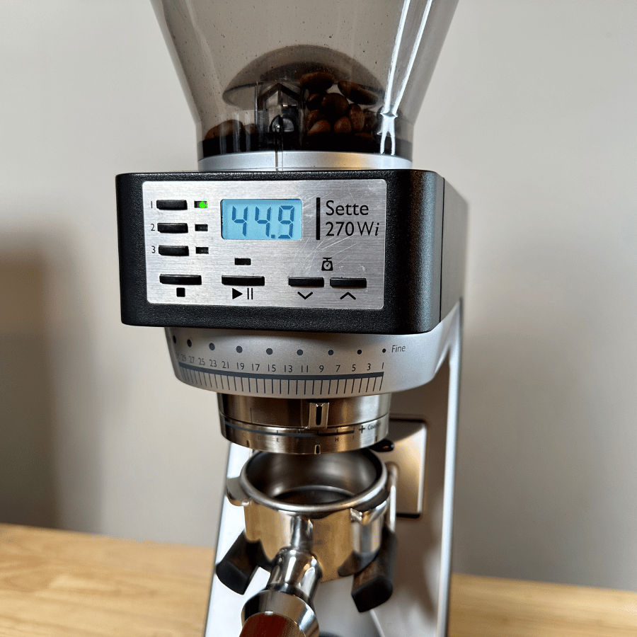 Baratza Sette 270wi grind by weight function having issues