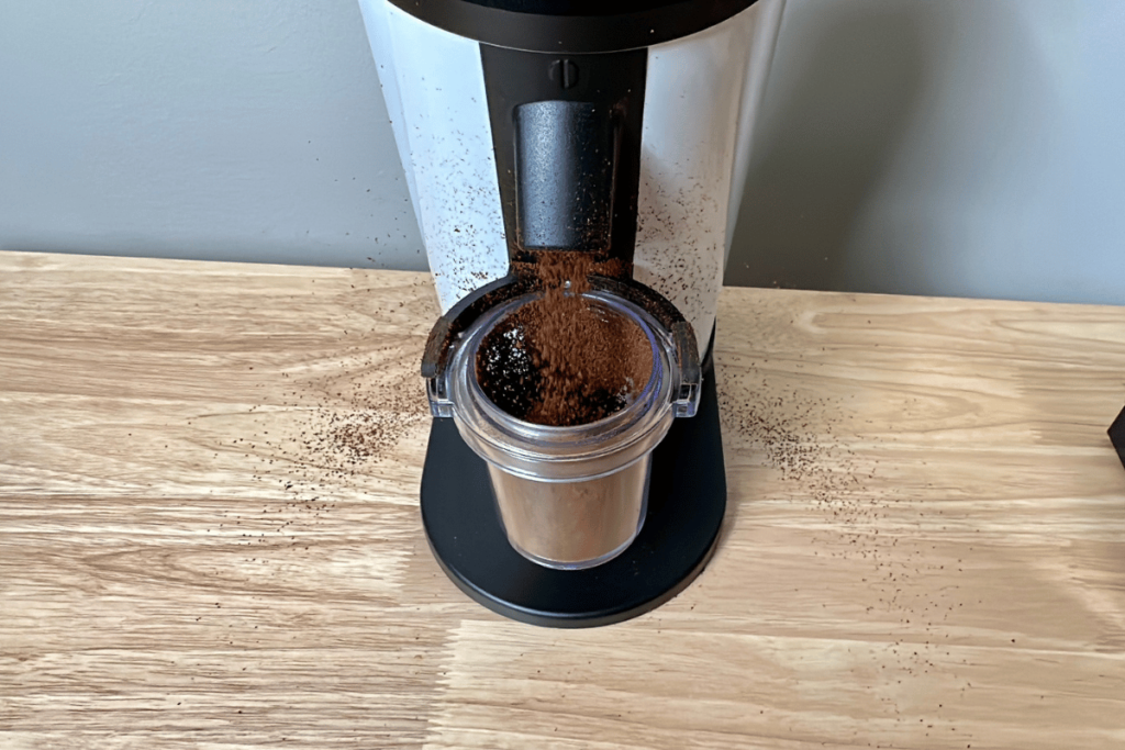 Cut Down on Your Coffee Grinder Mess With Just a Drop of Water