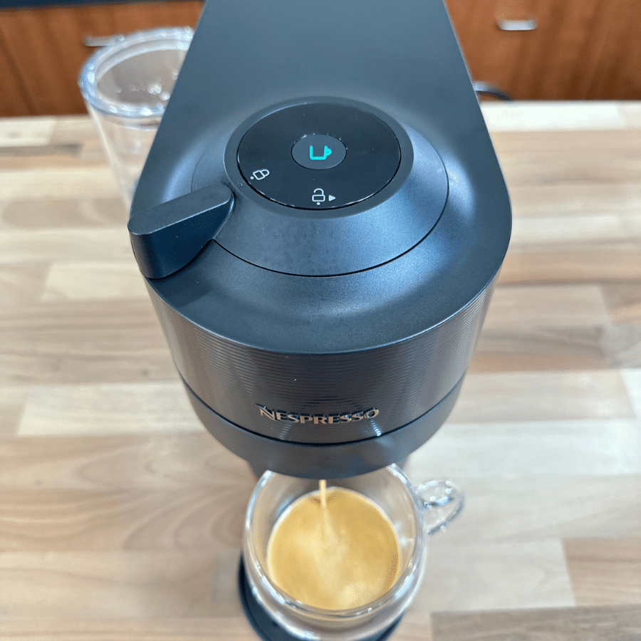 double espresso feature on Nespresso Vertuo Pop 