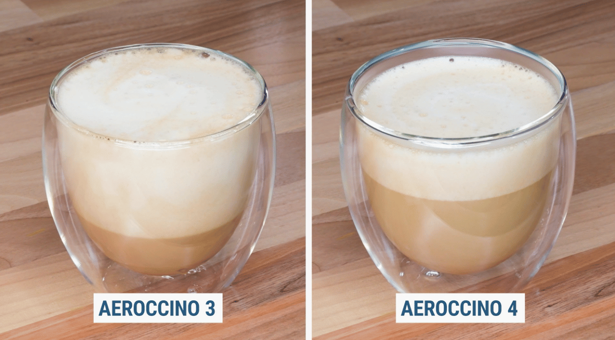 Nespresso Aeroccino 4 - How to make a Latte Macchiato 