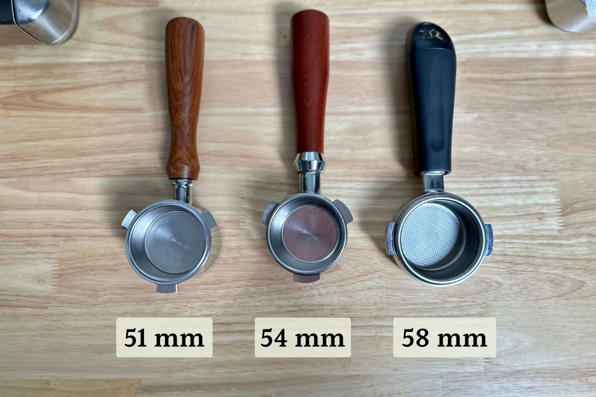 portafilter sizes