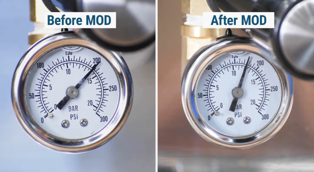 Breville Barista Express OPV Mod How To Reduce Pressure For Better