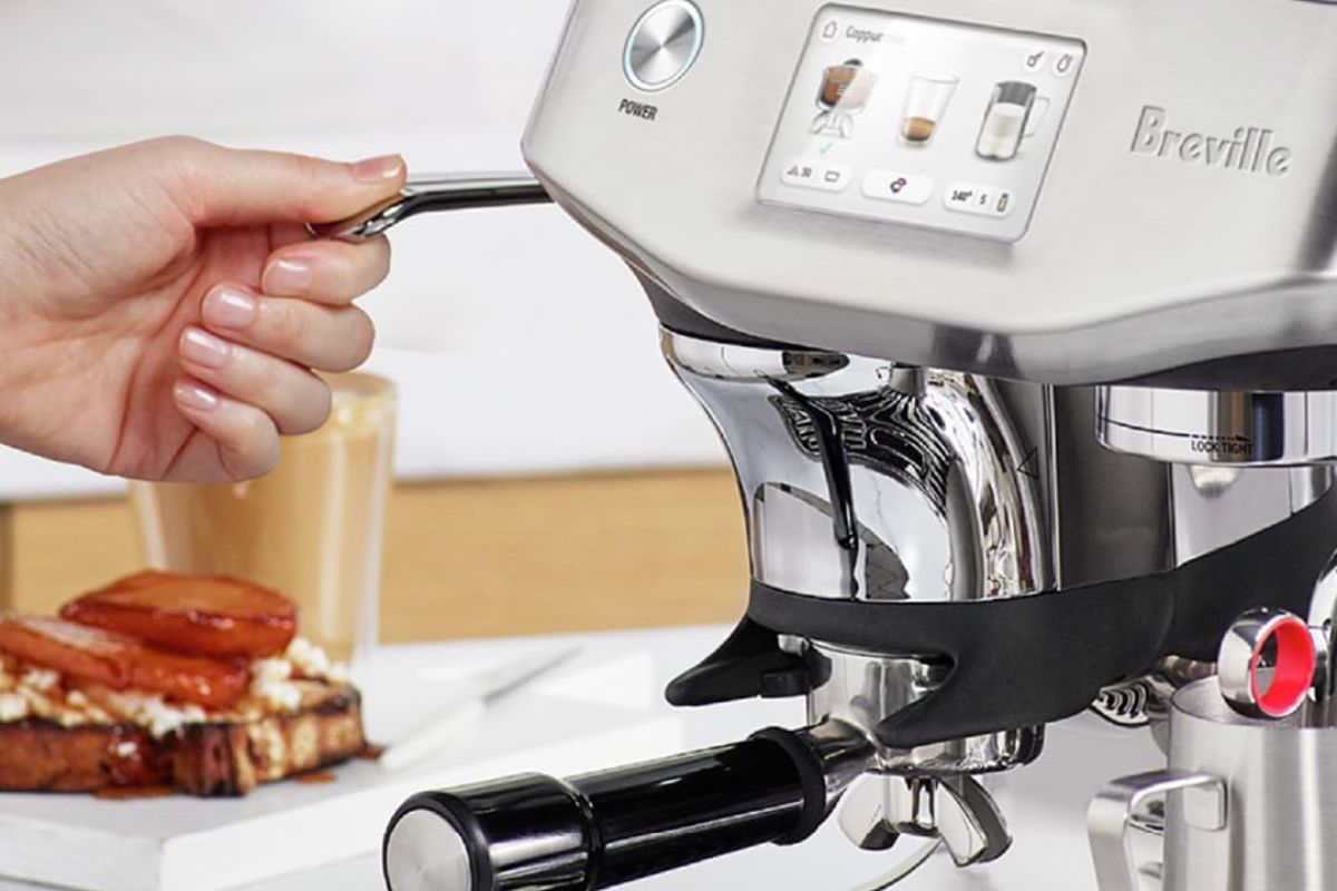 Breville Barista Touch Impress integrated tamping system