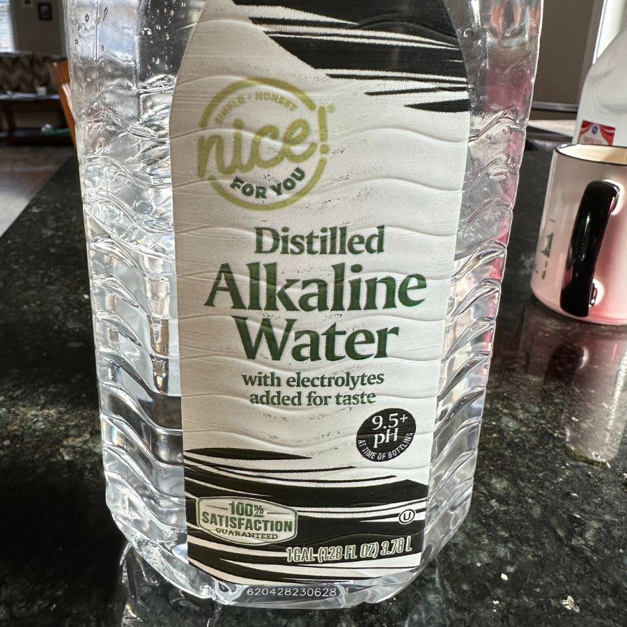distilled alkaline water for coffee