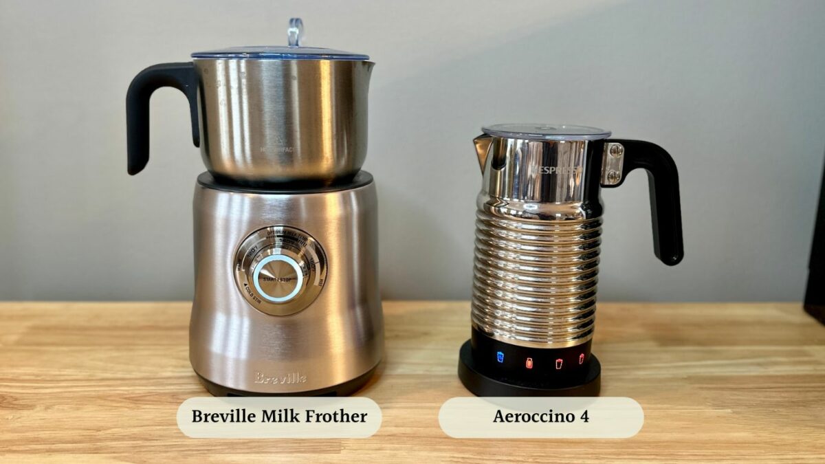 149	Breville milk frother vs Aeroccino 4